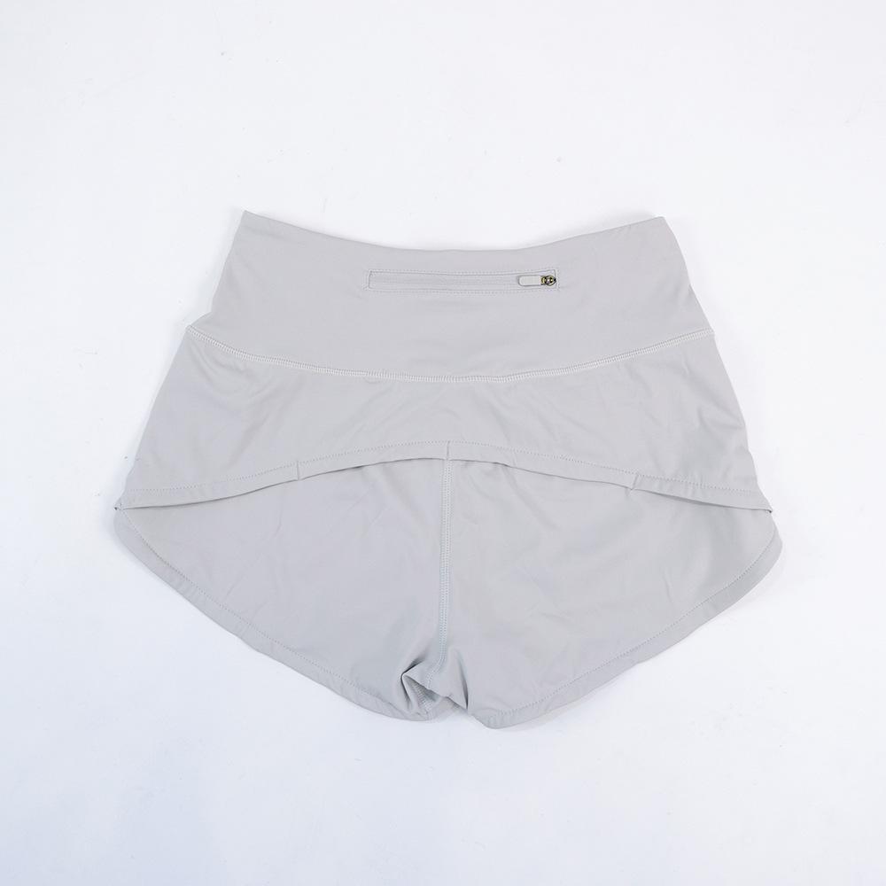 Kadın Yüksek Belli İpeksi Nefes Alabilen Yaz Yoga Şortu - Bol Geniş Paça 2,5 İnç Tasarım