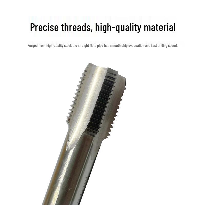 Jingchi Pipe Threader: Straight Flute Screw Tip, Right/Left Hand G/ZG Thread Tap