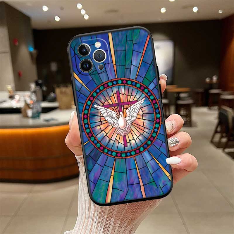 

NH44 The Baptism of Jesus Phone Case for OPPO A40 A60 A80 A15 A16 A16K A12 A17 A17K A54 A54S A53 A53S A55 A56 A57 A98 F23 OPPO A56 5G