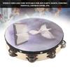 8/10 Inch Optional Size Tambourine Orff Instrument  Early Childhood Music Training