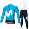 Tour De France Long-sleeved Cycling Suit Overalls Suit Men's and Women's Spring and Autumn Breathable Road Team Version Cycling Suit