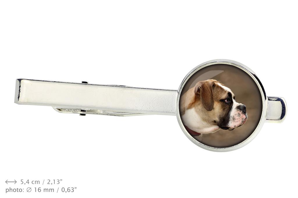 American Bulldog, Old Country Bulldog - cufflinks and tie with your photo, a suit decoration, men's jewelry from the Art-Dog brand.