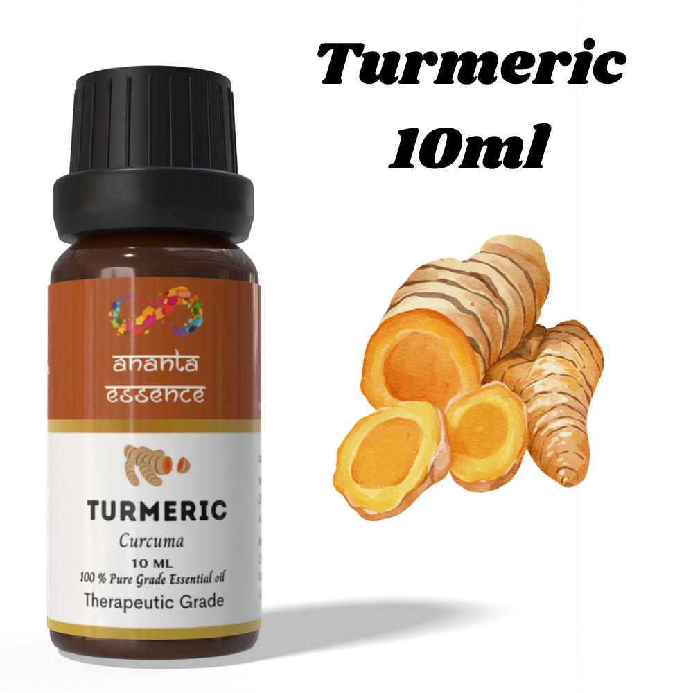 Ananta Turmeric Essential Oil 10 Ml | Earthy Aromatic Oil | Diffuser & Home Fragrance Use
