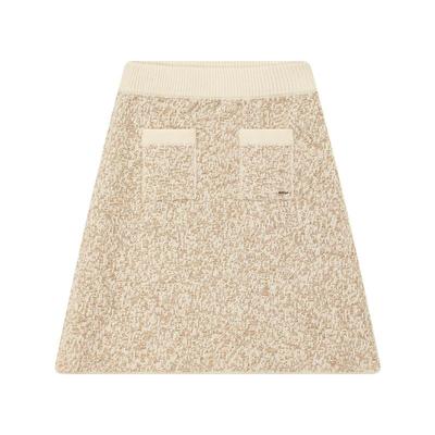 ELLE KIDS Girls' Elegant Shimmer A-Line Midi Skirt