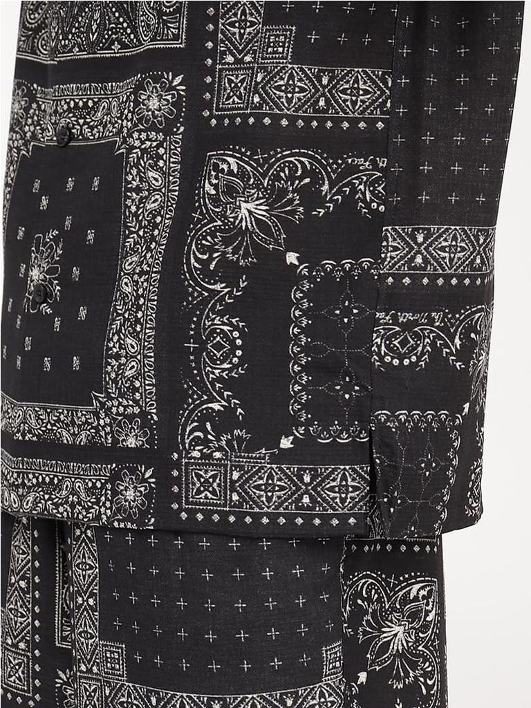 The North Face Short Sleeve Aloha Vented UV New Size M Men's Shirt, Lightweight, Water-Repellent, Anti-Static, Protection, Bandana, Black,