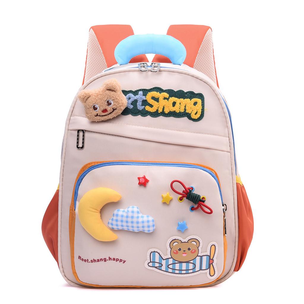 Kids School Backpack With Oxford Cloth Soft Lightweight For Toddlers And Children