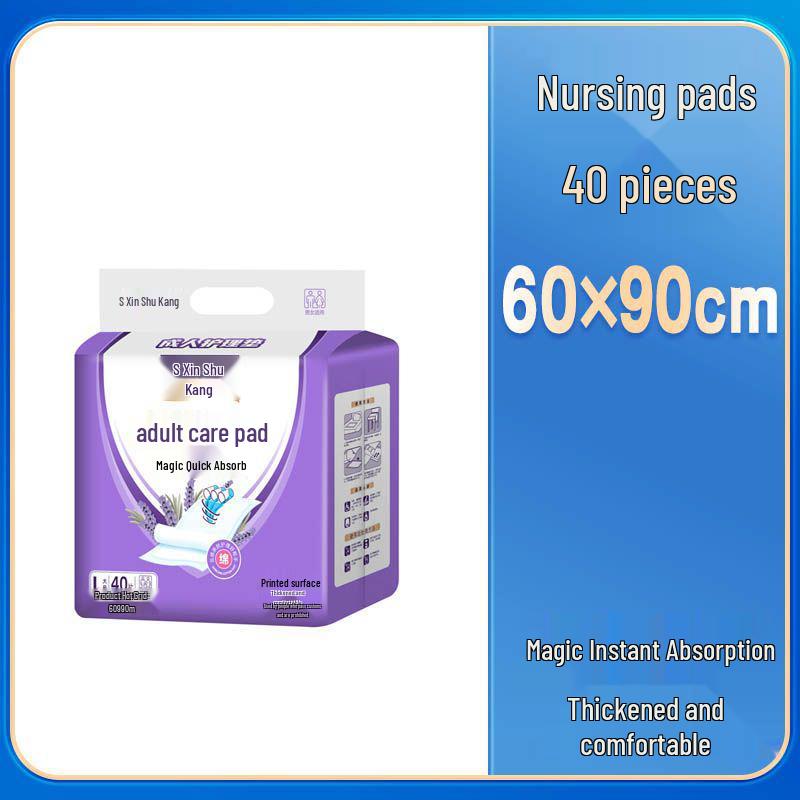 Lavender Scented Odor-Removing Disposable Urine Pad, 60x90cm, Thick and Absorbent for Postpartum Care