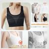 Veimia Kimono Sports Half Tank Top Style Women's Bra, Shapewear, Underwear, Bra, (Black, Medium)