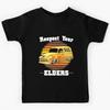 Funny Car Guy - Respect Your Elders Classic Panel Truck Kids T-Shirt