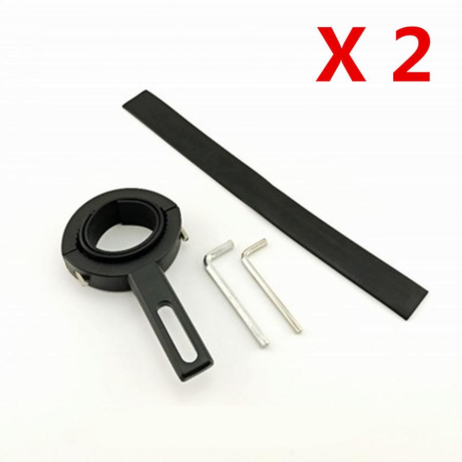 

New Adjustable Fork Clamp For 20-31mm Fork Tubes Motorcycle Bike Headlight Brackets