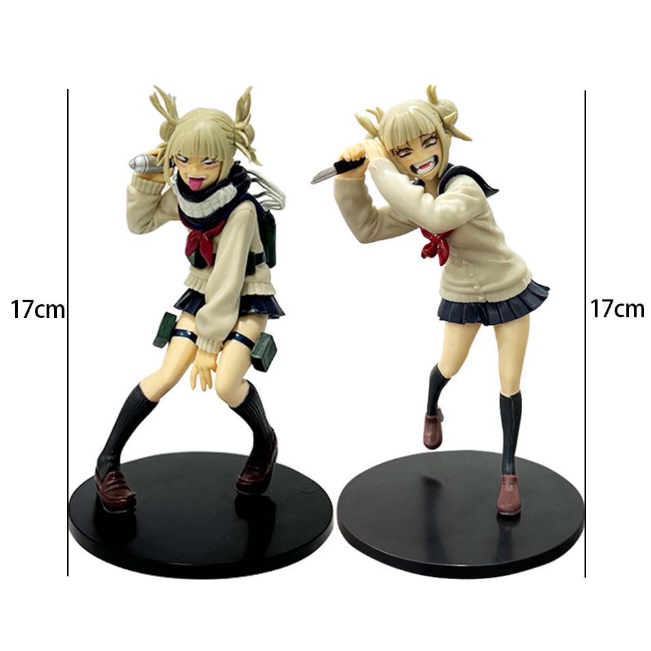 My Hero Academia Bakugo Katsuki Anime Figure Boku no Hero Midoriya Izuku/Todoroki So/Toga Himiko Action Figure Model Doll Toy