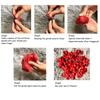 100-10000 Stück Top Bunte künstliche gefälschte Rosenblätter Rot Weiß Gold Rosen Blütenblätter Blumen Romantische Hochzeit Party Valentinstag Dekor