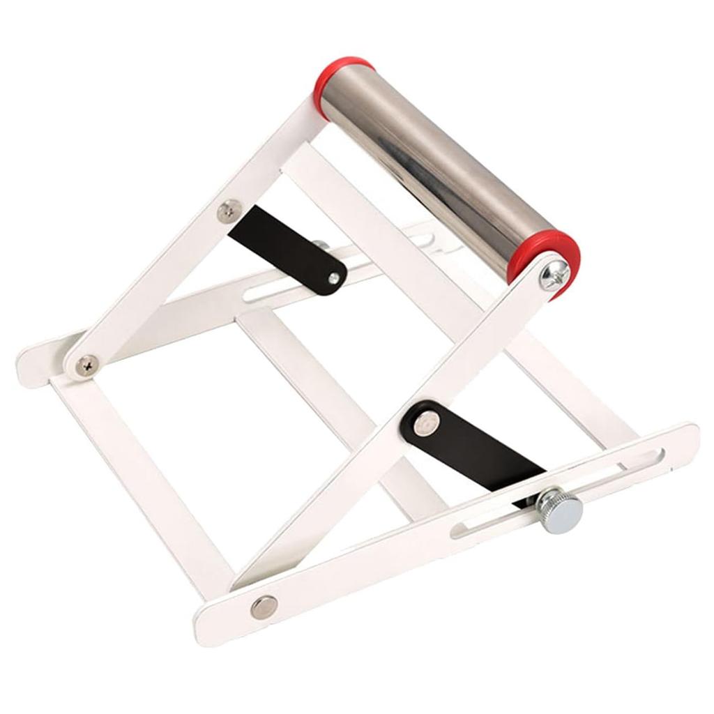 Cutting Machine Support Stand Long Material Bracket Stable Heavy Duty Steel Construction for Metal Woodworking Tool