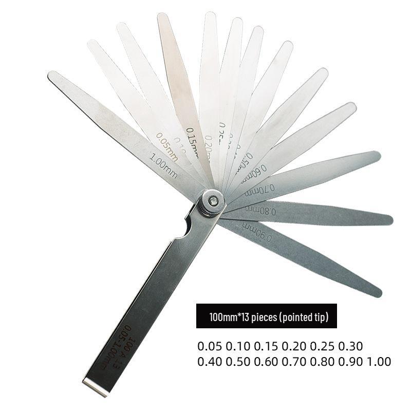 Integrated Thread Gauge: 55° British, 60° Metric, Metric-British, American Tooth Gauge.