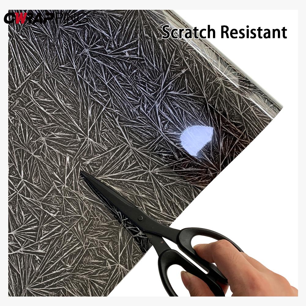 Car Stickers Ice Crack Protection Wrap Waterproof Air Release Stickers Car Body Color Chang Film for Motorbike Car Accessories