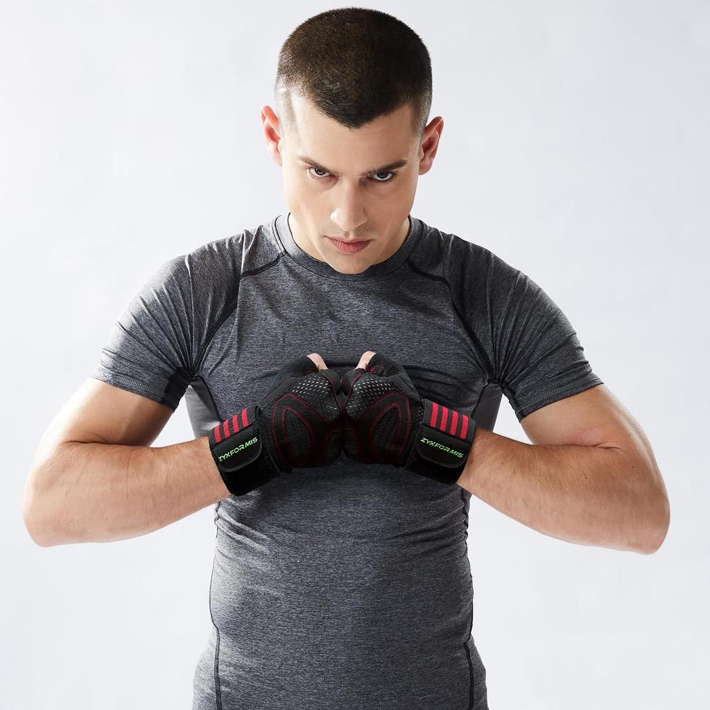 Training Gloves, Muscle Training, Sports, Weight Lifting, Cushion Pad, Wrist