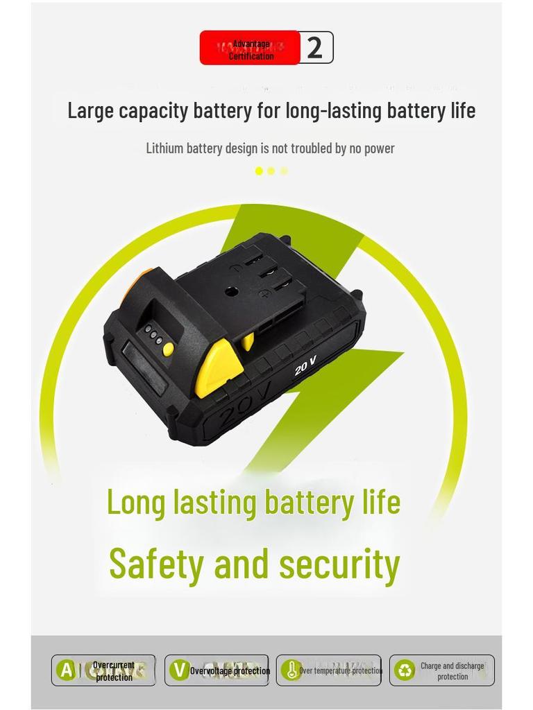 Youlefu Motoculteur Rotatif Électrique Portatif: Bêche à batterie au lithium compacte pour petits jardins