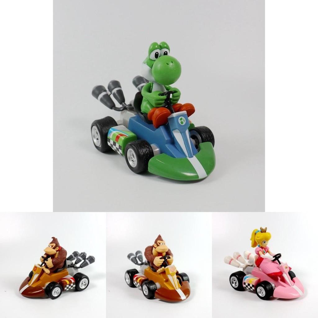 Super Mario Collection Prinzessin Peach Rückziehwagen Spielzeug Mit Exquisiter Pvc Figur Für Kinder