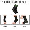 1Pcs Breathable Knitted Nylon Ankle Support with Four Sides Elastic Force for Men Women Comfortable Fit Ankle Guards