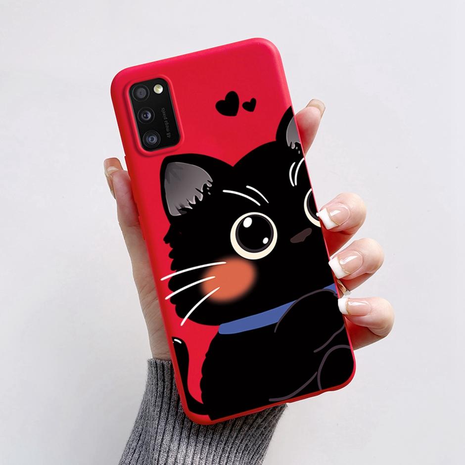 For Samsung Galaxy A41 Protection Phone Back Covers Beautiful Fundas For Samsung Galaxy A 41 Soft Silicon Phone Shells Coquessss