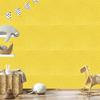 Glitter wallpaper yellow, yellow background for living room and bedroom 50x1000