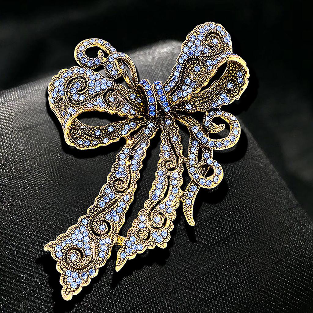 Broche fille mignonne cristal abeille poitrine fleur épingle costume cou aiguille accessoire