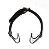 Adjustable Metal Mouth Gag with Nose Hook for BDSM Couple Play Adult Sex Toys