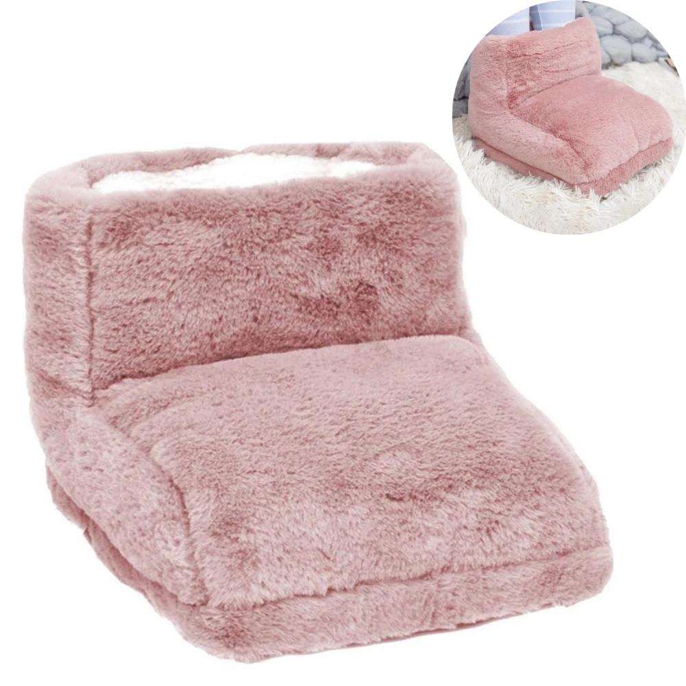 Electric Foot Warmer Heater USB Charging Power Saving Warm Foot Cover Feet Heating Pads for Home Bedroom Sleeping Usb Pad