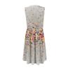 Summer Casual Midi Dresses For Women Vocation  Elastic Waist Sleeveless Knee Length Sundress With Pockets Loose Fit