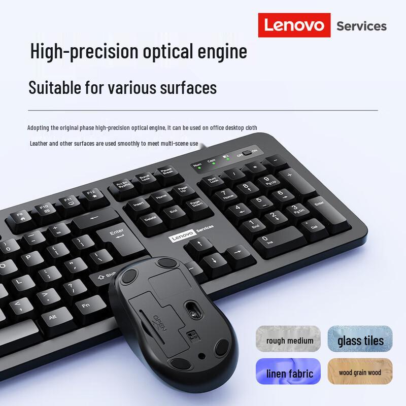 Lenovo Wireless Keyboard and Mouse Set