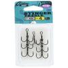 OWNER Hook Cultiva ST-36BC Stinger Triple Hook No. 4 Gun Black Coat 11548