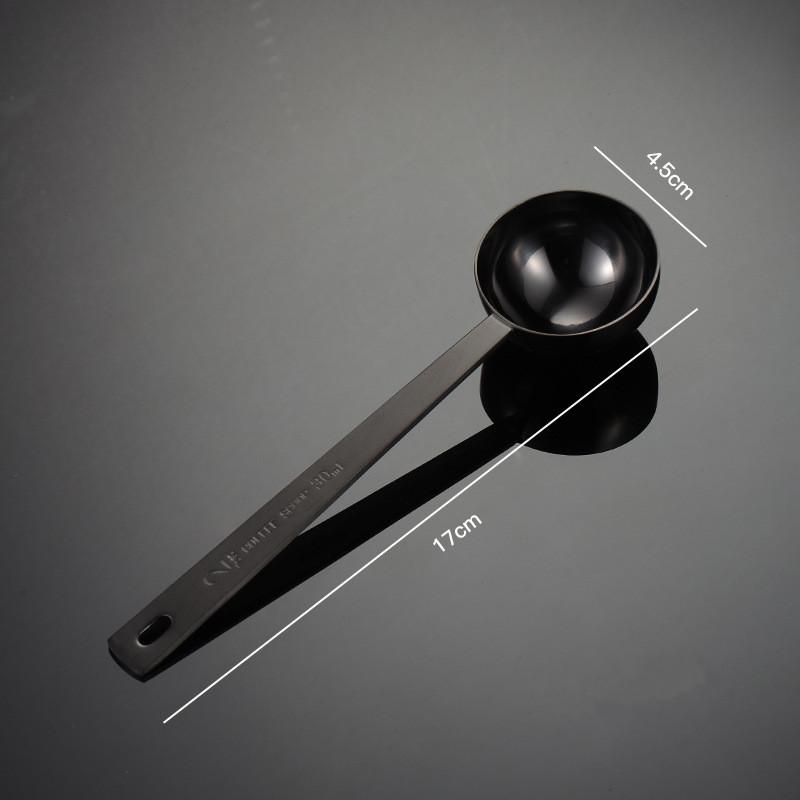 Stainless Steel Multifunctional Coffee Food Tea Measuring Spoon Kitchen Accessories Baking Tools 10-15ML Solid Color Spoons