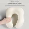 Portable U-Shaped Memory Foam Neck Support Pillow for Travel and Office