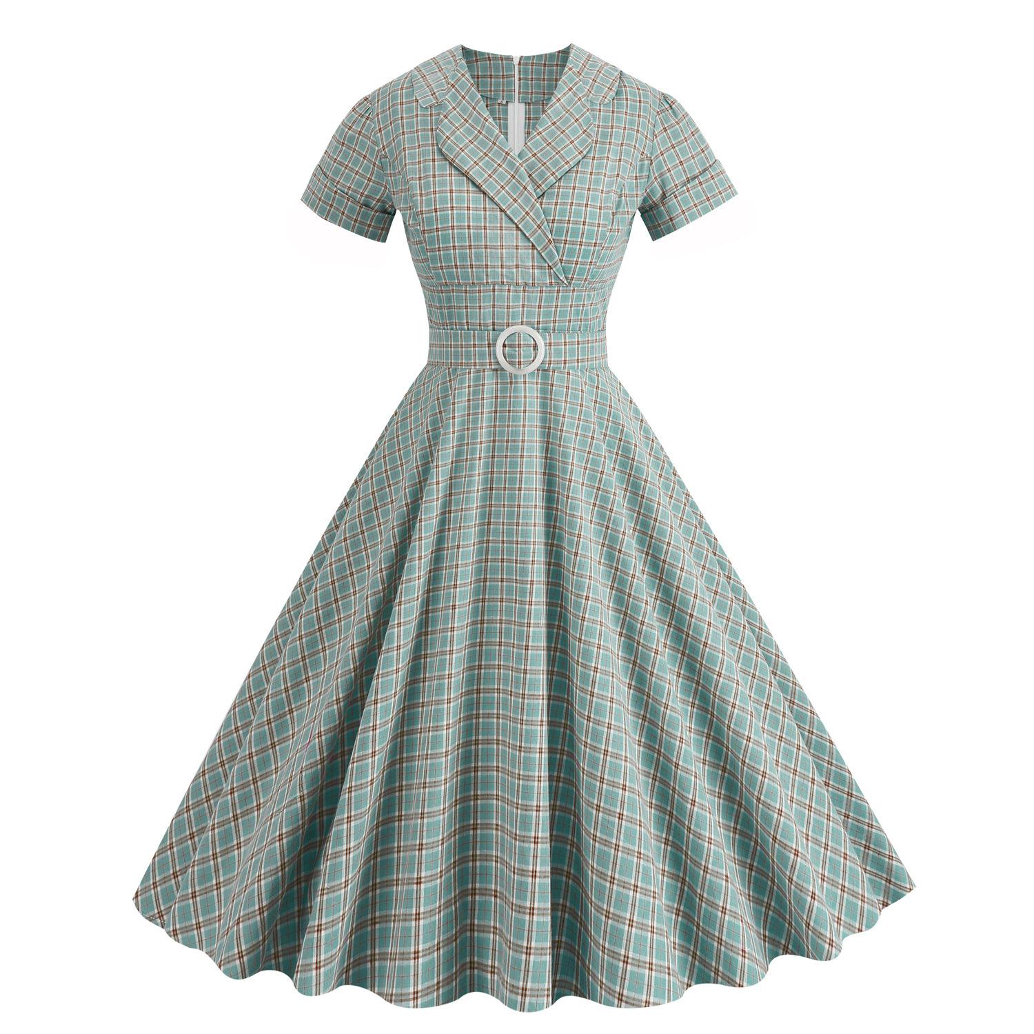 European and American retro Hepburn style