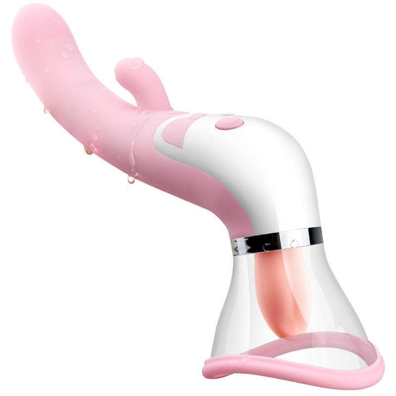 Vagina Sucking Vibrator Sex Toy for Woman Oral Tongue Blowing Suction Clitoris Stimulator Masturbator Erotic Sex Toys for Adults