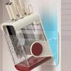 Rotating Tool Cutter Holder with Multi-Angle Hovering Shaft Rack Wall-Mounted or Countertop Drainage Organizer for Kitchen