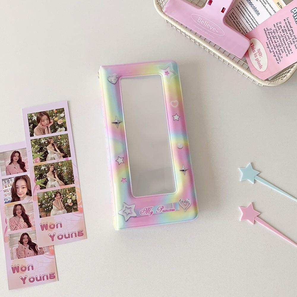 Quality Hollow Design Photocard Binder Album Collecting Photos 20 Pages 40 Photos Photocard Binder Photo Album Photos