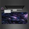 Podkładka pod mysz Krajobraz Kosmicznej Galaktyki HD Biurowa Komputerowa Niebieska Mata na Klawiaturę do Gier Mousepad Laptop Antypoślizgowa Mata na Stół
