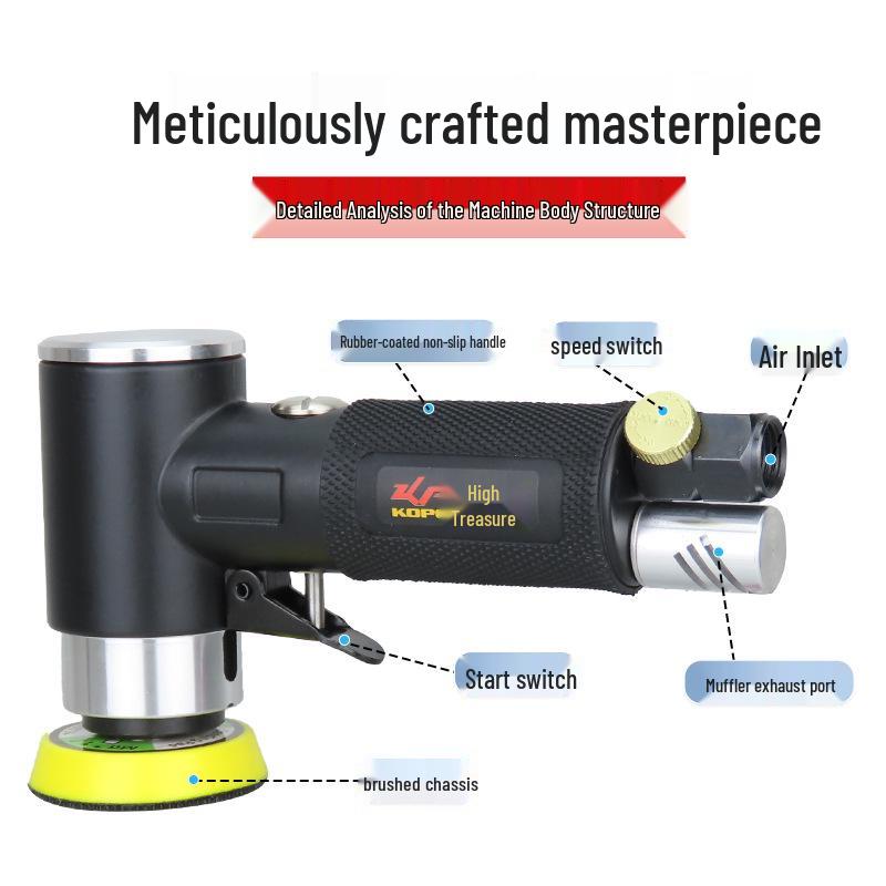 Gaobao 2" Pneumatic Eccentric Sander & Polisher Grinder