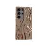 3D Pleated Electroplated Solid Color Drop-Proof Phone Case for Samsung S25 Ultra/S24 Plus/S23
