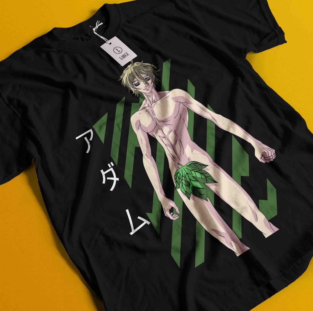 

Record Of Ragnarok Shirt Buddha Tshirt Zerofuku Adam T-Shirt Jack The Ripper Tee S