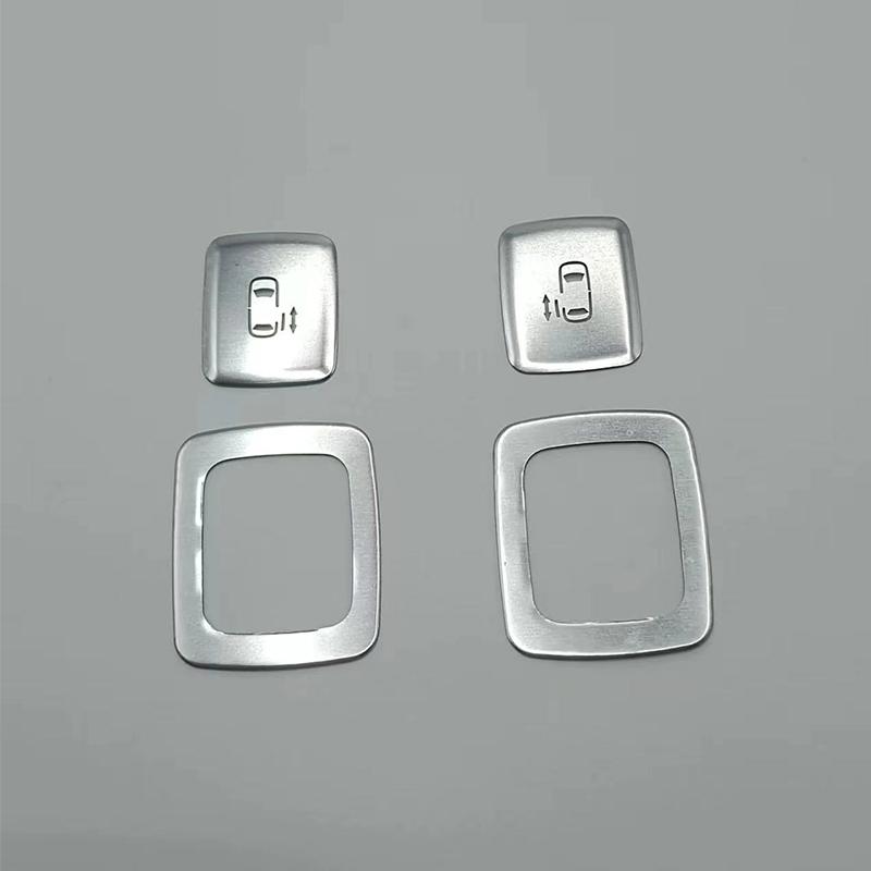 For Kia Carnival Sedona KA4 2021 2022 2025 2024 Middle Door Switch Button Aluminum Alloy Decorative Patch Interior