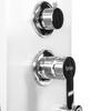 WHITE Shower Panel Faucet
