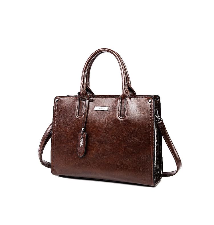 Women's 2025 Trendy Large Capacity Casual Tote Handbag & Crossbody Bag