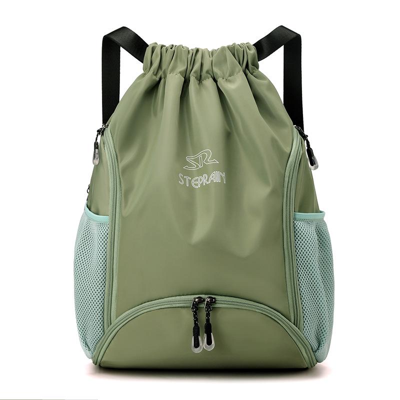 

Унісекс Рюкзак на шнурку для спорту та подорожей - Фітнес, Баскетбол, На відкритому повітрі, Повсякденний 20-35L зелений