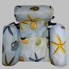 Foldable Inflatable Water Recliner with Mesh Hammock and Dual-Use Backrest