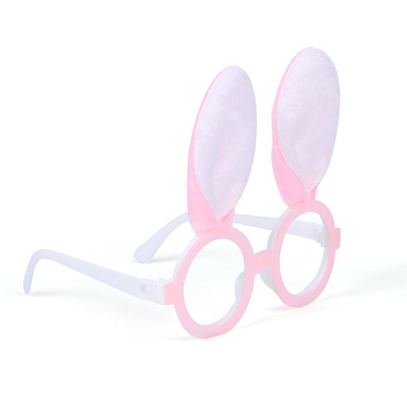 Easter Party Sequin Rabbit Glasses Frames Prop Kids Girls Birthday Party Gift Cute Bunny Ear Glasses Decoration Supplies 2025