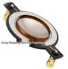44.4mm Titanium Diaphragm Tweeter with 44.5mm Voice Coil, 44 Core Speaker Diaphragm Horn Driver Accessory.