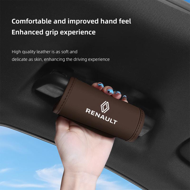 Adesivi Interni Maniglia Tetto Interno Auto Tirante Copertura Protettiva Guanto Per Renault Clio Espace QM6 Kadjar Koleos Megane Captur S
