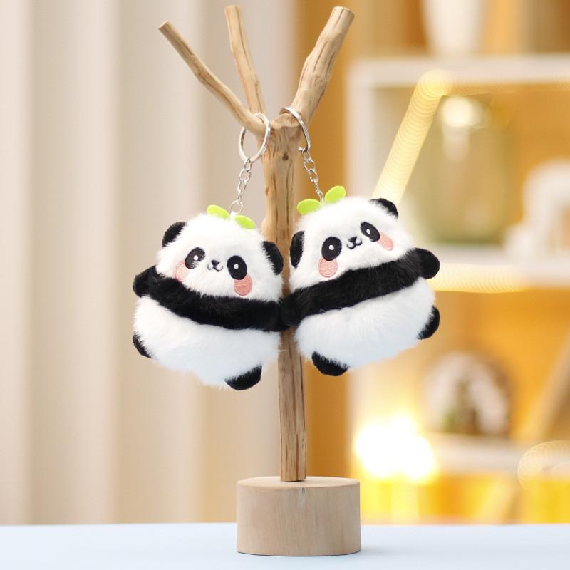 Delightful Panda Soft Plush Toy Keychain Decoration Children Gift Perfect Choice